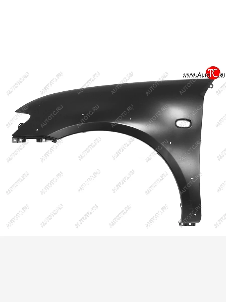 Левое переднее крыло (с отв. под повторитель/под расширитель) SAT Mitsubishi Pajero Sport PB дорестайлинг (2008-2013) (Неокрашенное)  в Перми Пермском крае