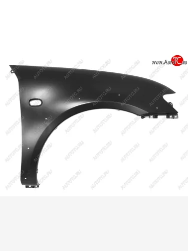 Правое переднее крыло (с отв. под повторитель/под расширитель) SAT Mitsubishi Pajero Sport PB дорестайлинг (2008-2013)