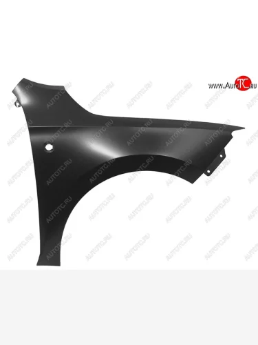 Правое переднее крыло (с отв. под повторитель) SAT Skoda Rapid NH1 хэтчбэк дорестайлинг (2012-2017)