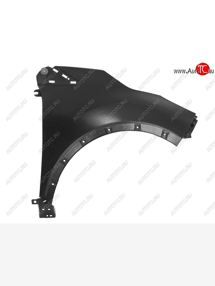 Правое переднее крыло SAT (пластик, пр-во Тайвань) Renault Kaptur дорестайлинг (2016-2020) (Неокрашенное)  в Самаре Самарской области