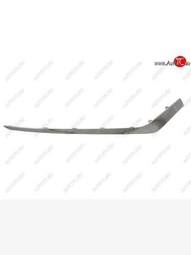 Правый молдинг на передний бампер (хром) SAT Hyundai Sonata LF рестайлинг (2017-2019)