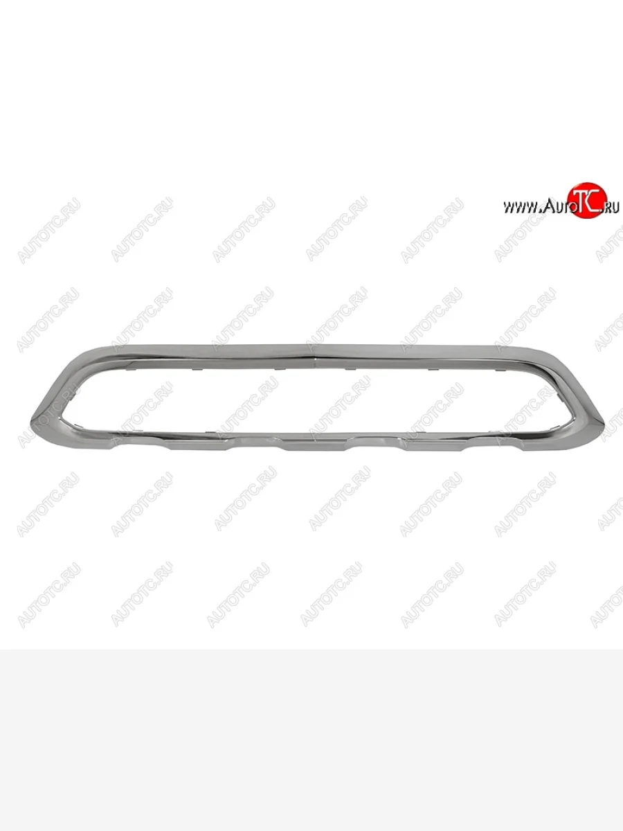 Молдинг на передний бампер SAT (хром/на нижнюю часть) Mercedes-Benz GLC class X253 (2015-2023)  в Керчи Республика Крым