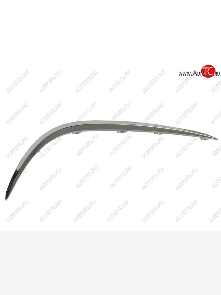 Правый молдинг на передний бампер SAT Mercedes-Benz E-Class W213 седан дорестайлинг (2016-2020)  в Керчи Республика Крым