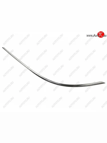 Левый молдинг на передний бампер SAT (хром, AVANTGARDE / ELEGANCE). Mercedes-Benz C-Class  W204 (2007-2011) дорестайлинг седан