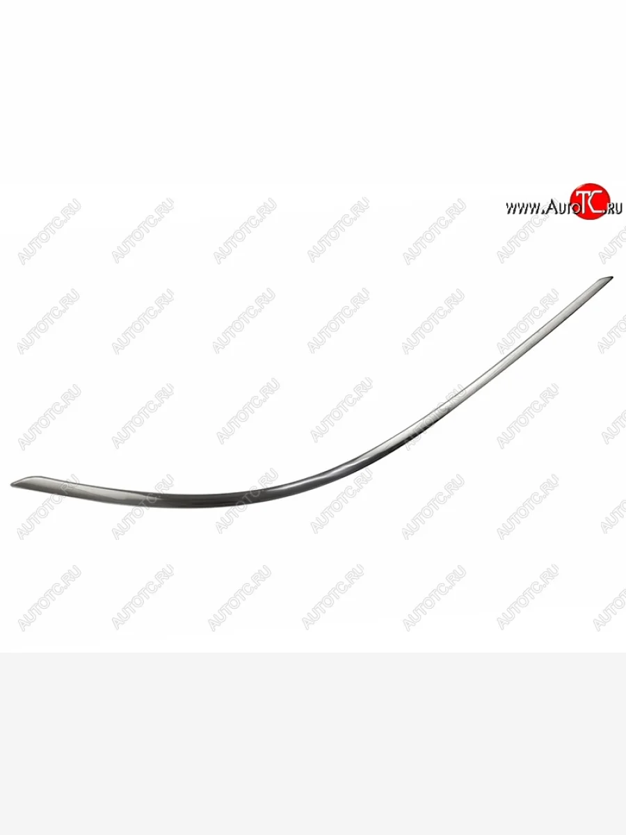 Правый молдинг на передний бампер SAT (хром, AVANTGARDE / ELEGANCE) Mercedes-Benz C-Class W204 дорестайлинг седан (2007-2011)  в Перми Пермском крае