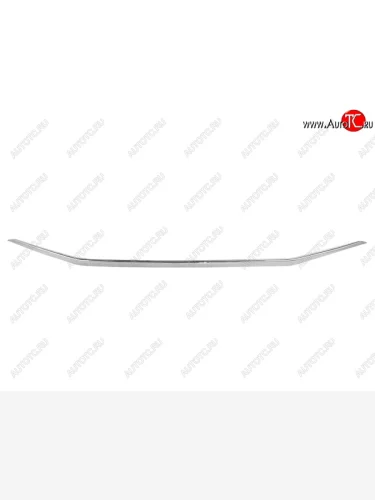 Молдинг на передний бампер (хром) SAT Nissan Qashqai 2 J11 дорестайлинг (2013-2019)