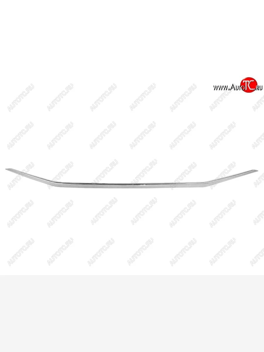 Молдинг на передний бампер (хром) SAT Nissan Qashqai 2 J11 дорестайлинг (2013-2019)  в Перми Пермском крае