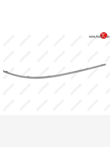 Правый молдинг заднего бампера SAT (хром) Audi Q7  4L (2009-2015) рестайлинг