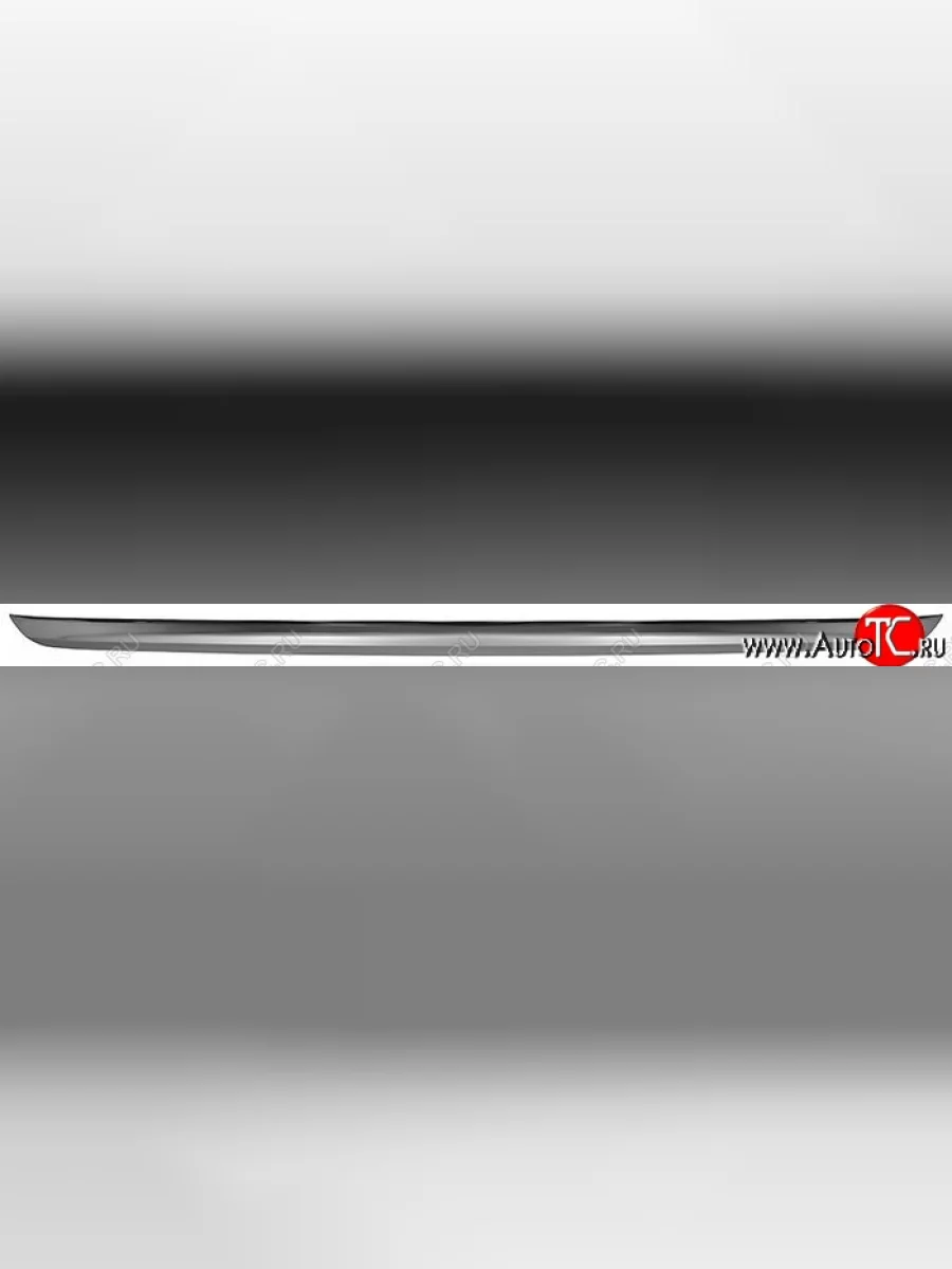 Молдинг заднего бампера (хром/ центральная часть) SAT Toyota Highlander XU40 рестайлинг (2010-2013)  в Керчи Республика Крым