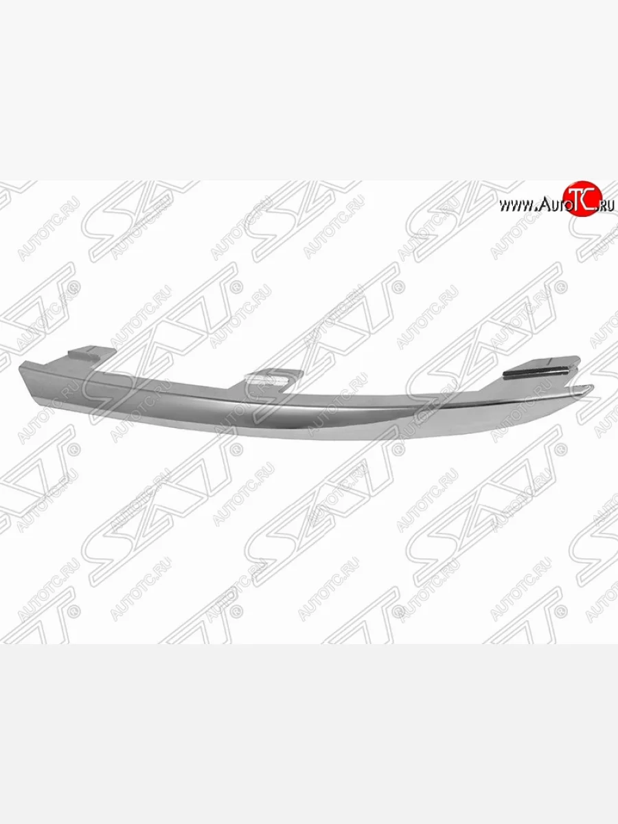 Правый молдинг заднего бампера (хром) SAT  Volkswagen Polo (2015-2020) Mk5 6R,6C,61  в Керчи Республика Крым