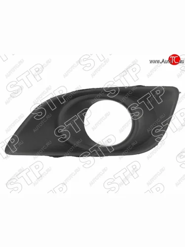 Левая вставка в бампер под ПТФ SAT PREMIUM Toyota Avensis ( T250 седан,  T250 универсал) (2003-2008) дорестайлинг, рестайлинг