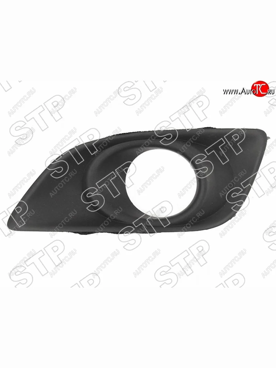 Левая вставка в бампер под ПТФ SAT PREMIUM  Toyota Avensis (2003-2008) T250 седан, T250 универсал  в Самаре Самарской области