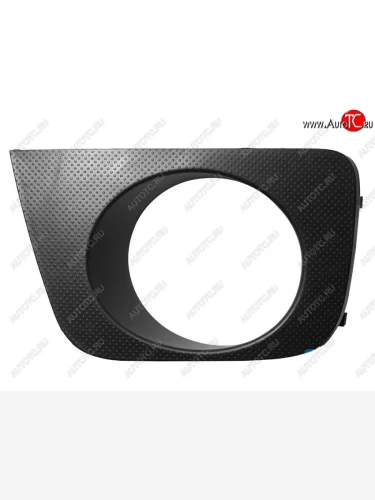 Левая вставка в бампер под ПТФ SAT PREMIUM Toyota Hilux Surf  N210 (2005-2009) рестайлинг