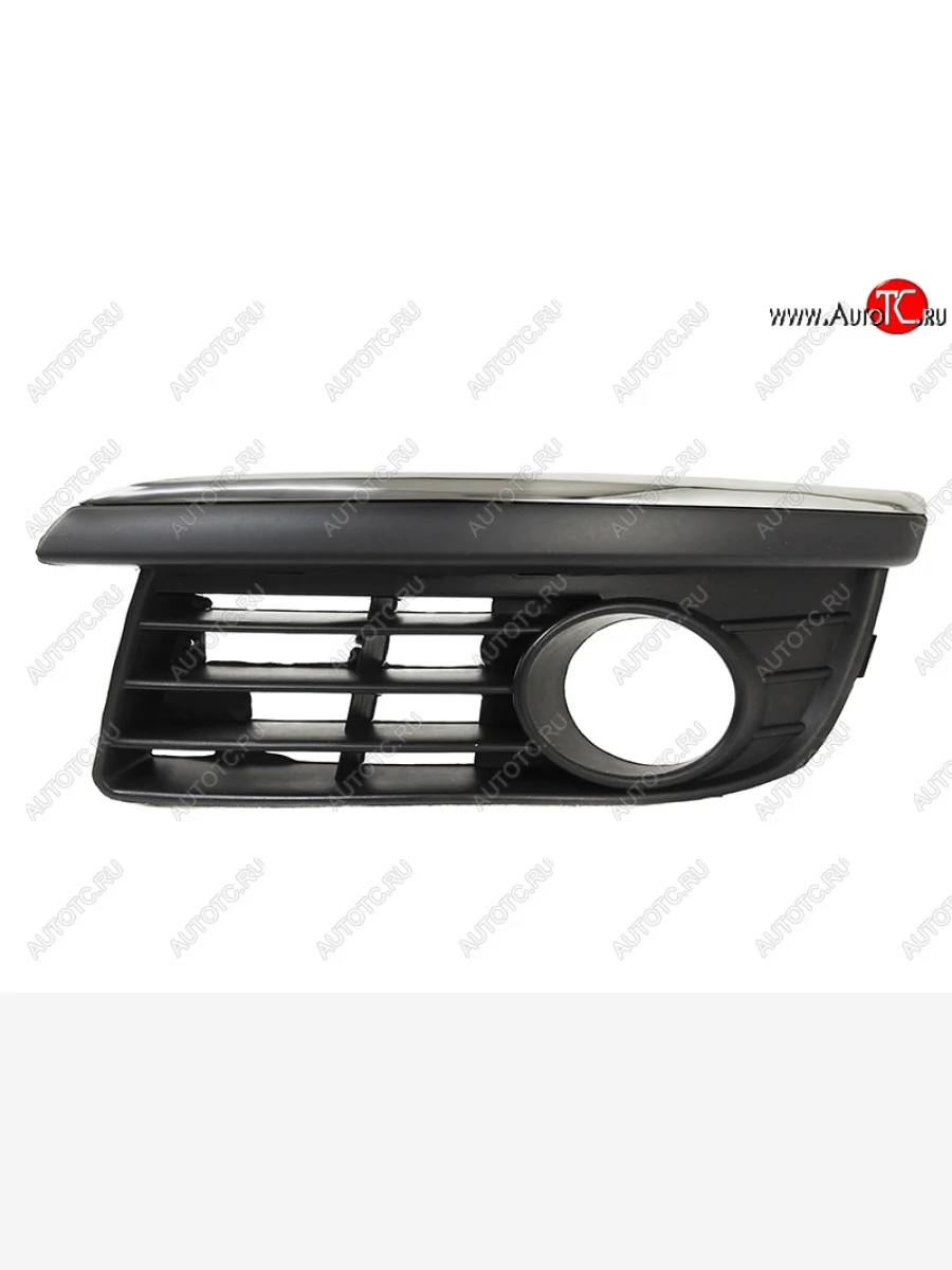 Левая вставка в бампер под ПТФ SAT Volkswagen Jetta A5 седан (2005-2011)  в Самаре Самарской области