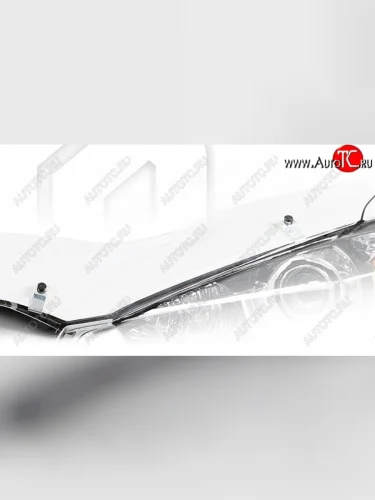 Дефлектор капота CA-Plastiс (Classic прозрачный) Hyundai Starex/Grand Starex/H1 TQ дорестайлинг (2007-2013)