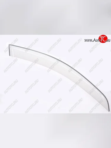 Дефлектора окон CA-Plastiс (Шелкография белая) Isuzu D-Max  RT85 ExtendedCab (2011-2017) дорестайлинг