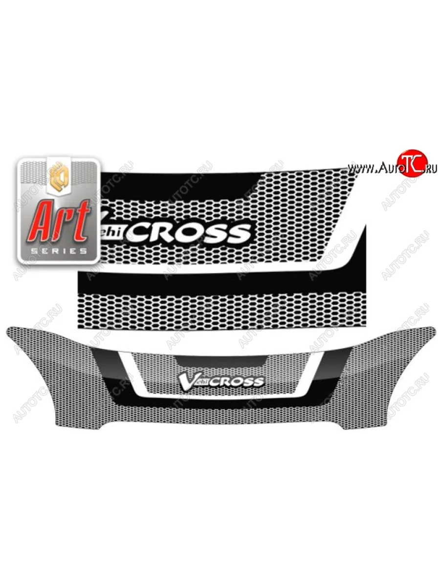 Дефлектор капота CA-Plastiс Isuzu VehiCross (1997-2001) (Серия Art графит)  в Керчи Республика Крым