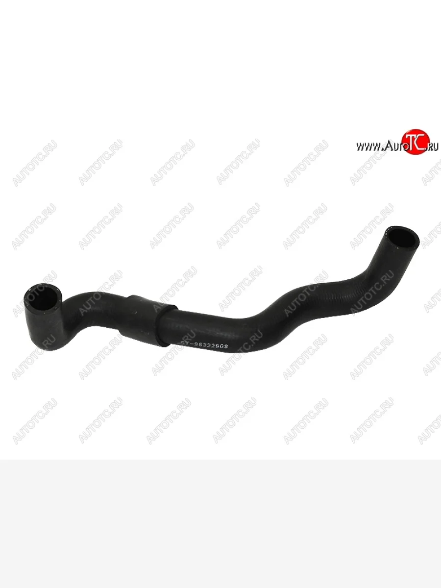 Патрубок радиатора SAT (нижний, 0.8) Daewoo Matiz M100 дорестайлинг (1998-2000)  с доставкой в г. Керчь