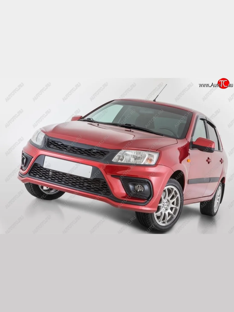 Передний бампер Xmug Sport Лада ВАЗ Гранта 1 2191 лифтбэк дорестайлинг  (2011-2013) (Неокрашенный)  с доставкой в г. Пермь