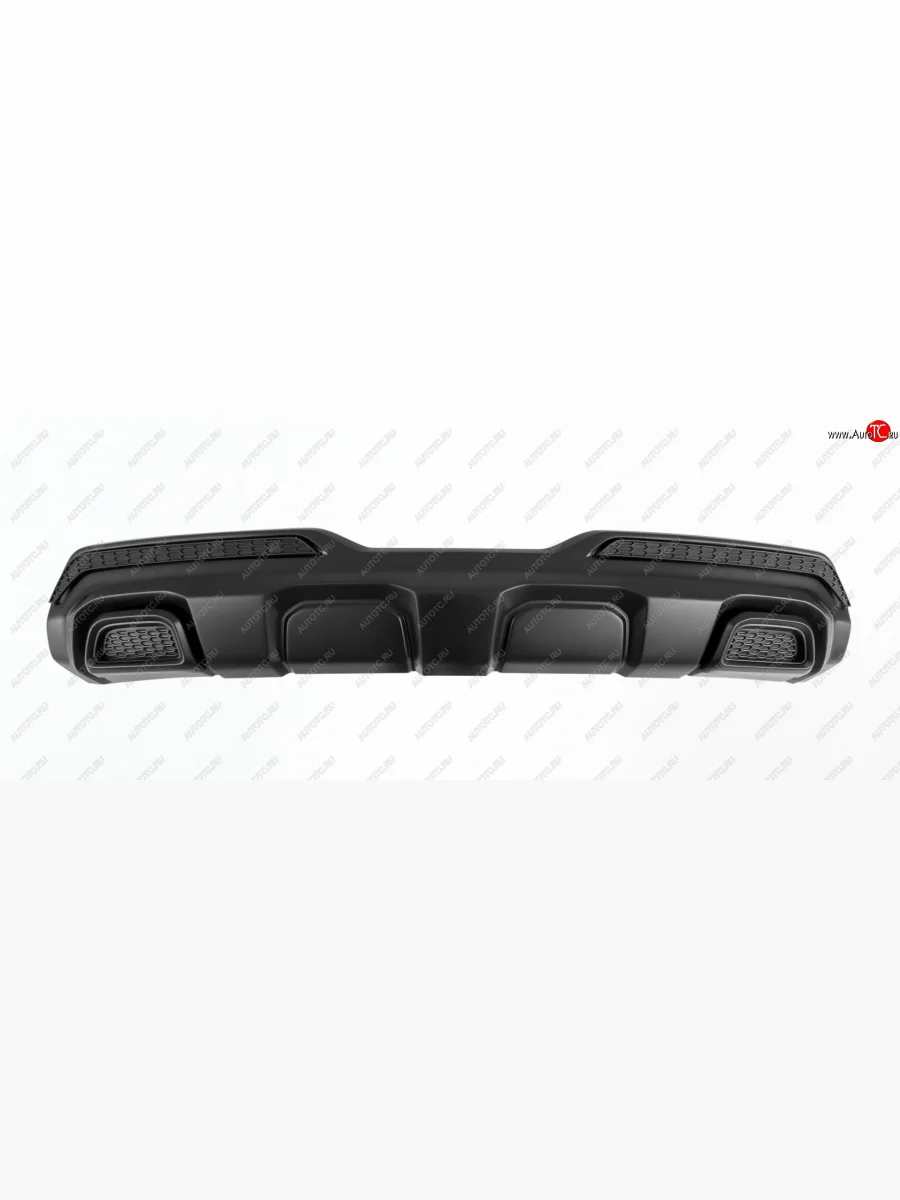 Накладка на задний бампер XR  Лада ВАЗ XRAY (2016-2022) (Неокрашенная)  с доставкой в г. Пермь