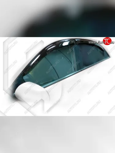 Дефлектора окон CA-Plastic (Classic полупрозрачный) KIA Rio 2 JB дорестайлинг, хэтчбэк 5 дв. (2005-2009)