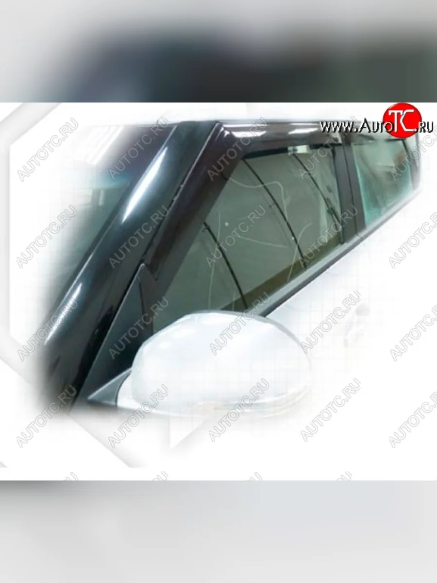 Дефлектора окон CA-Plastic KIA Soul PS рестайлинг (2017-2019) (Classic полупрозрачный)  в Воронеже Воронежской области