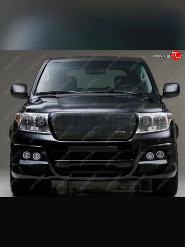 Решетка радиатора CrTuning (Без надписи) Toyota Land Cruiser 200 2-ой рестайлинг (2015-2021)