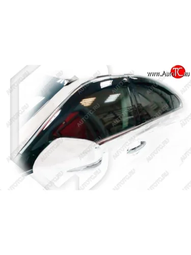 Дефлектора окон CA-Plastic (Classic полупрозрачный) Lexus ES350 XV40 дорестайлинг (2006-2009)