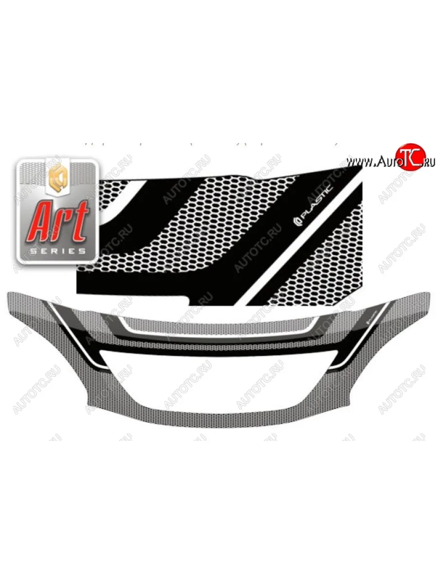 Дефлектор капота (exclusive) CA-Plastiс Lexus RX330 XU30 (2003-2006) (серия Art черная)  в Самаре Самарской области