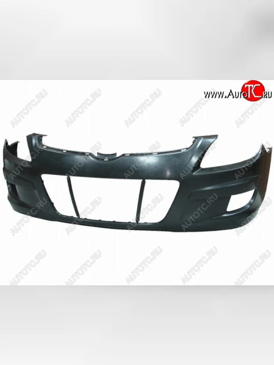 Передний бампер SAT Hyundai I30 FD хэтчбек дорестайлинг (2007-2010) (Неокрашенный)  в Перми Пермском крае