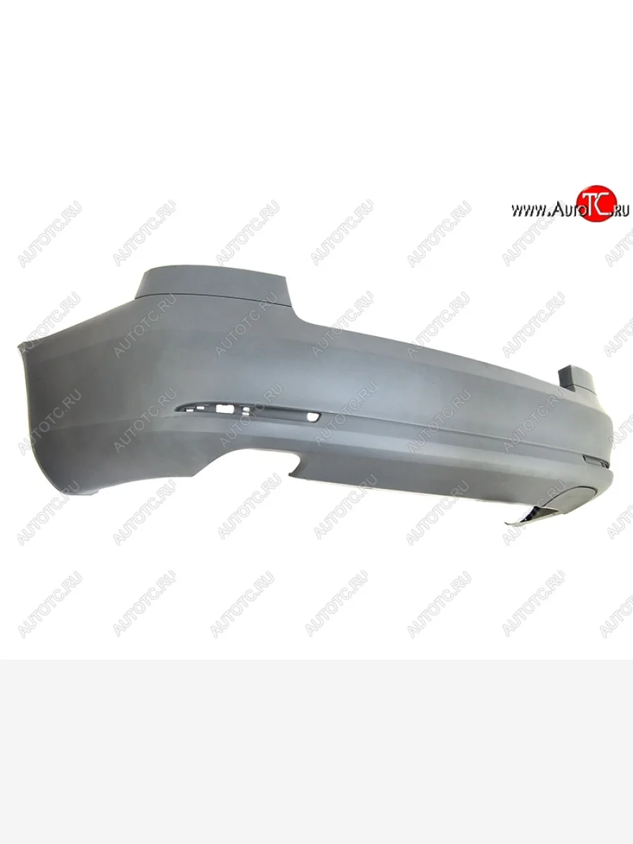 Задний бампер SAT (с отверстиями под парктроник)  Skoda Octavia (2008-2013) A5 (Неокрашенный)  в Самаре Самарской области