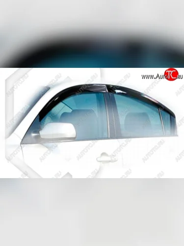 Дефлектора окон CA-Plastic (Classic полупрозрачный) Mazda 3/Axela  BL (2009-2011) дорестайлинг седан