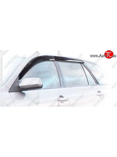 Дефлектора окон CA-Plastic (Classic полупрозрачный) Mazda 6 GG, GY универсал дорестайлинг (2002-2005)