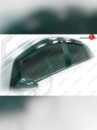 Дефлектора окон CA-Plastic (Classic полупрозрачный) Mercedes-Benz B-Class  W245/T245 (2005-2011) хэтчбэк