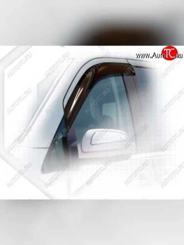 Дефлектора окон CA-Plastic (Classic полупрозрачный) Mercedes-Benz Vito W639 рестайлинг (2010-2014)