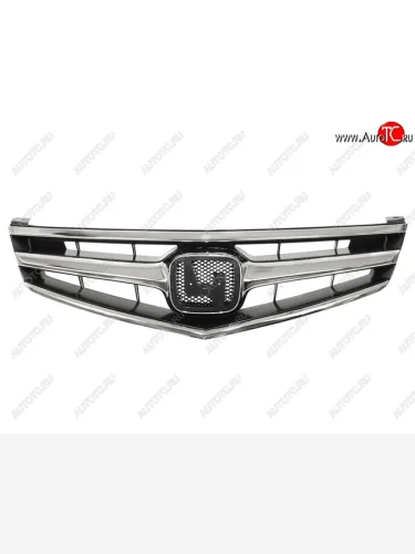 Решетка радиатора SAT (с хром молдингом) Honda Accord ( 7 CL,  7 CM) (2005-2008) седан рестайлинг, универсал рестайлинг