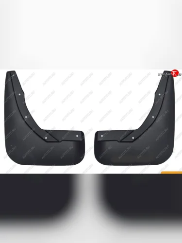 Брызговики Duster-Guard ЗАДНИЕ увеличенные (2 шт) LADA XRay Cross 2018- (01523301) Лада ВАЗ XRAY (2016-2022)