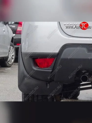 Брызговики Duster-Guard ЗАДНИЕ широкие (2 шт) RENAULT Duster 2016- Renault Duster  HS (2015-2021) рестайлинг