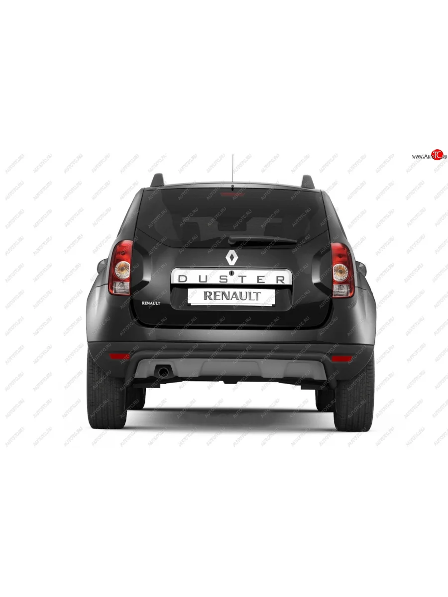 Защита заднего бампера PT GROUP Ø51мм ИСКРА (ППК) RENAULT Duster 2012-/ NISSAN Terrano 2014- Renault Duster HS рестайлинг (2015-2021) (Сталь с полимерным покрытием, цвет: Серебристый (Искра))  в Керчи Республика Крым