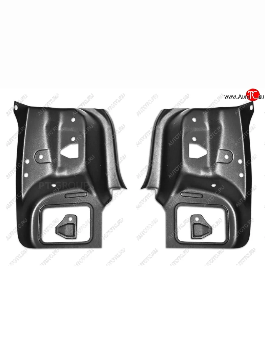 Внутренняя облицовка задних фонарей (2 шт) PT GROUP (ABS) RENAULT Logan 2014- Renault Logan 2 рестайлинг (2018-2025)  с доставкой в г. Керчь