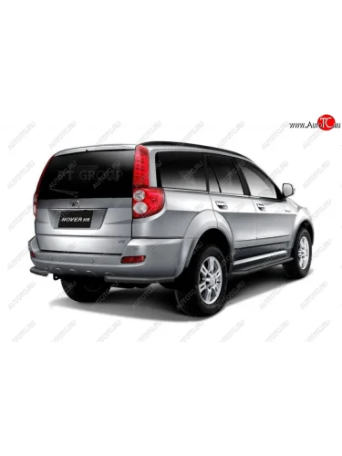 Защита заднего бампера Petroil Tuning (уголки, d63) Great Wall Hover H5 (2010-2017)