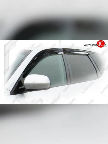 Дефлектора окон CA-Plastic (Classic полупрозрачный) Nissan Murano 2 Z51 рестайлинг (2010-2016)