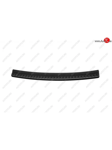 Накладка защитная на задний бампер Petroil Tuning (Текстурная поверхность) KIA Rio  4 FB (2016-2020) дорестайлинг седан