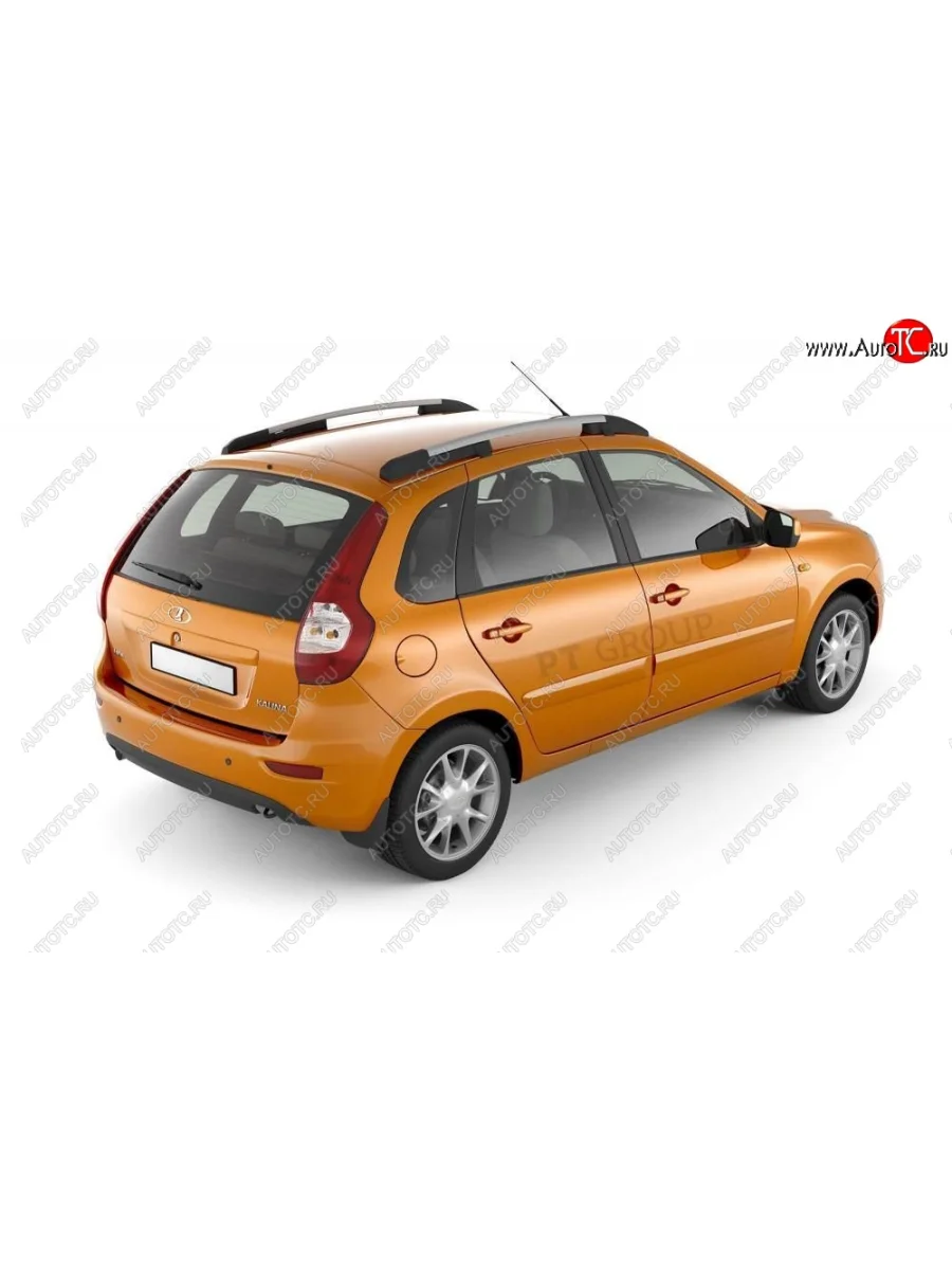 Рейлинги Petroil Tuning Комфорт  Лада ВАЗ  Калина ( 1119,  2192), Калина Спорт ( 1119,  2192) (Серебристый муар)  в Керчи Республика Крым