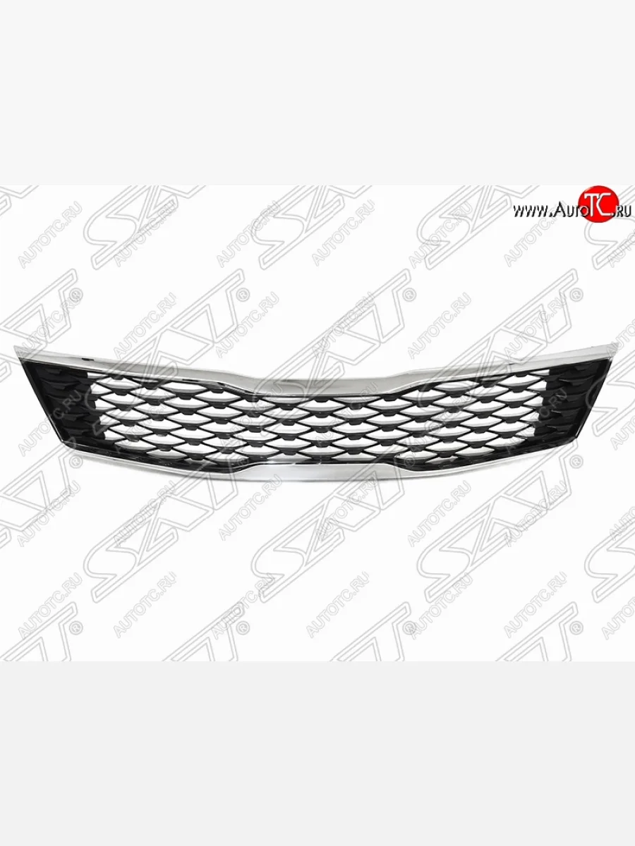 Решетка радиатора SAT (Luxe,Comfort,Prestige) KIA Optima 4 JF дорестайлинг седан (2016-2018) (Неокрашенная)  в Перми Пермском крае