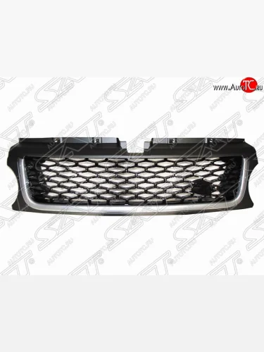 Решетка радиатора SAT (хром) Land Rover Range Rover Sport  1 L320 (2009-2013) рестайлинг