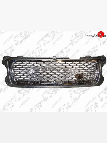 Решетка радиатора SAT (хром) Land Rover Range Rover  3 L322 (2006-2009) рестайлинг
