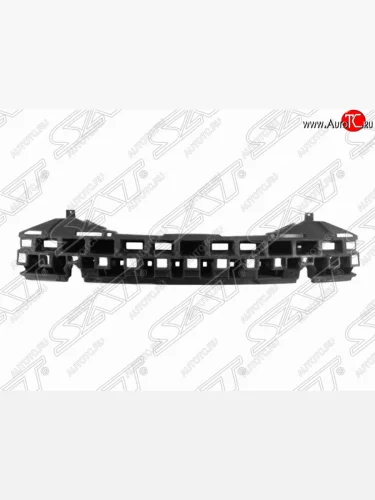 Усилитель переднего бампера SAT (пластик) Hyundai Solaris RBr хэтчбэк дорестайлинг (2010-2014)