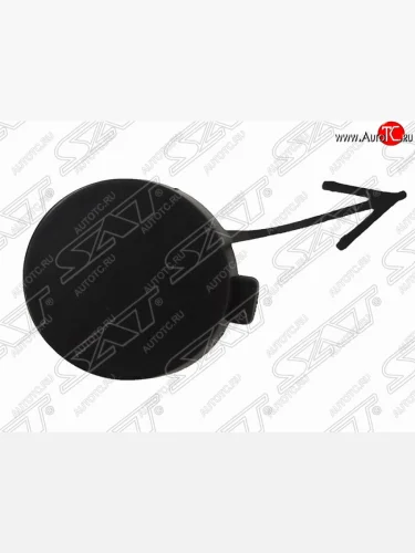 Заглушка в передний бампер (под крюк) SAT Volkswagen Polo  Mk5 6R,6C,61 (2015-2020) седан рестайлинг