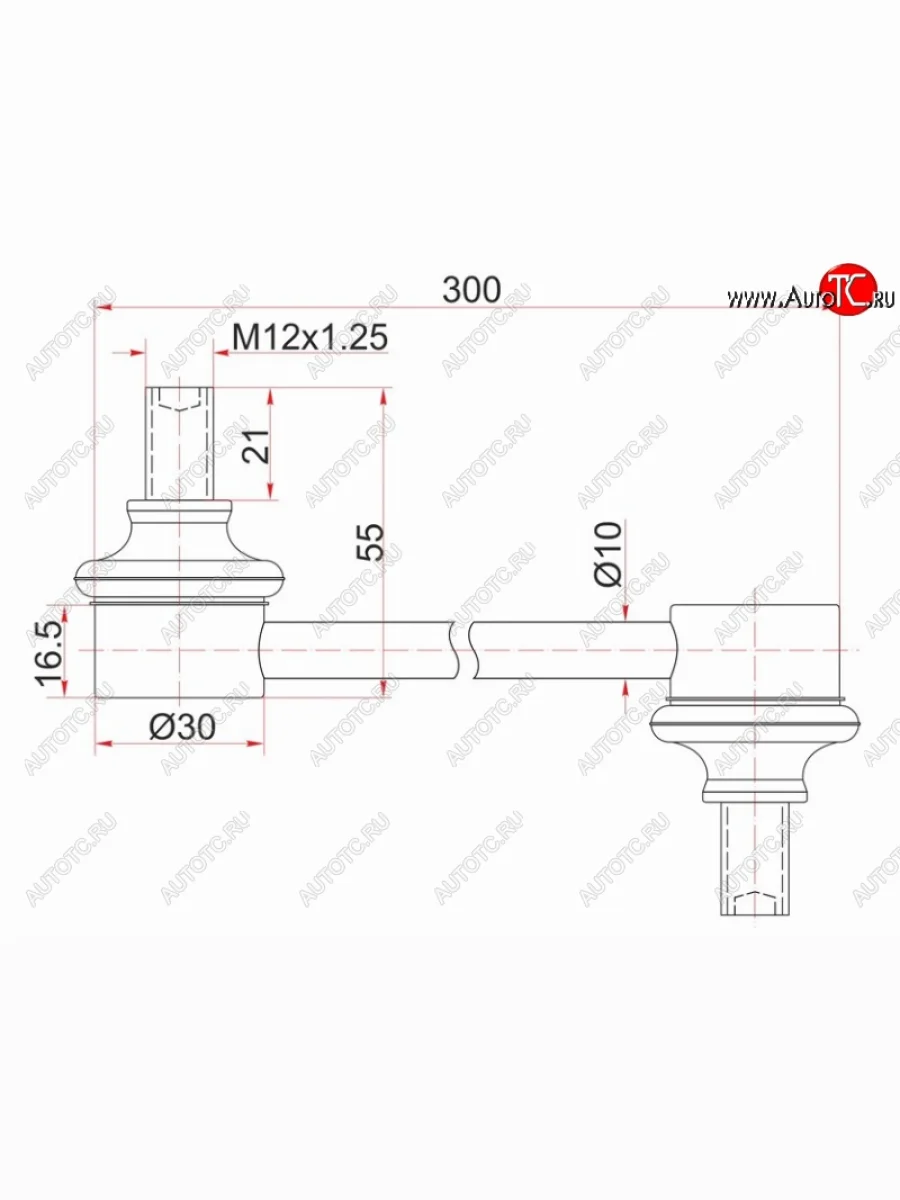 Стойка (тяга) переднего стабилизатора SAT Toyota Noah R80 рестайлинг (2017-2021)  в Керчи Республика Крым
